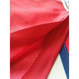 Men's Red # 16 American Football Suit Loose Embroidered Sports, Fashion, Casual, Street Breathable Football Suit