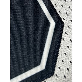 Men'S White Patchwork Sleeves # 4 American Football Uniform, Loose Embroidery Sports, Fashionable And Casual, Street Breathable Football Uniform