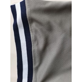 Men'S Gray # 2 Baseball Shirt, Loose Embroidered Sports Style, Fashionable And Casual, Street Breathable