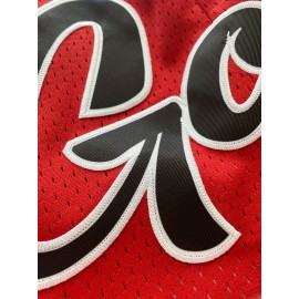 [Red #23 GOAT Basketball Shorts] Men's Red #23 