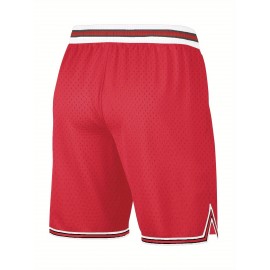[Red #23 GOAT Basketball Shorts] Men's Red #23 