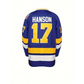 Men's Long Sleeve Baseball Jersey With Letter And Number Embroidered For Training And Competition