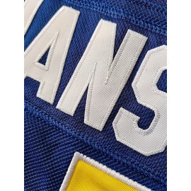 Men's Long Sleeve Baseball Jersey With Letter And Number Embroidered For Training And Competition