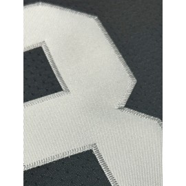 Men'S Black # 98 American Football Jersey Suit Loose Embroidered Sports, Fashionable and Casual, Street Breathable Football Suit