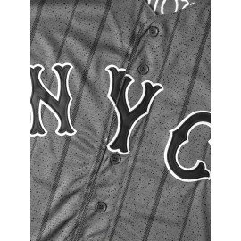 Men'S Retro Baseball Shirt Embroidered With Numbers 12 Loose V-neck Button Loop Sports Shirt Suitable For Summer Parties And Casual Wear Size S-3XL