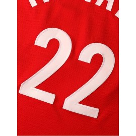 Men's Embroidered Polyester Basketball Jersey, Crew Neck, Loose Fit, Sports Style, for Casual & Athletic Wear, Perfect for Training, Hiking, Cycling, Fishing, Parties & Special Occasions - S-XXXL