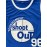 Men's #96 Blue Basketball Jersey - Retro Tournament Out Design, Breathable Polyester, S-XXXL, Ideal for Team Sports & Casual Wear