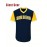 Men'S # 13 Deep Blue Embroidered Baseball Jersey With Breathable Polyester Fiber V-neck Suitable For Sports And Casual Wear In Spring, Summer, And Autumn Sizes S-3XL