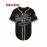 Men'S # 10 Black Baseball Shirt 100% Polyester V-neck Sportswear Letter And Number Loose Fit Suitable For Casual And Team Activities In Spring, Summer, And Autumn Size S-3XL