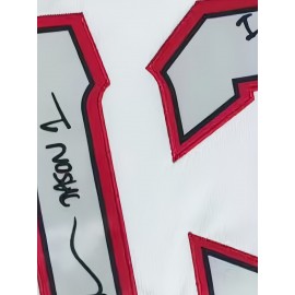 Men'S # 13 White Embroidered Basketball Jersey Breathable Polyester Fiber V-neck Top Is Perfect For Team Sports, Street Basketball, Beach And Casual Wear Size S-3XL