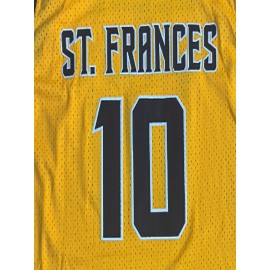 Men'S American Basketball Jersey, # 10 Embroidered Polyester Blue Ball Shirt, Loose Knit Fabric, Suitable For Street, Team Sports, Vacation, Beach, Etc, S-XXXL