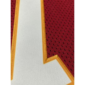 Men'S red # 7American Football Jersey Suit Loose Embroidered Sports, Fashionable and Casual, Street Breathable Football Suit