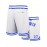 Men'S White # 27 Baseball Shorts With Pockets, Casual, Fashionable, Breathable, Sports Zipper, High-quality Embroidered Shorts