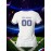 Customizable Women's V-Neck Soccer Jersey - Personalized Name & Number, Breathable Polyester, Quick-Dry Sports Top for Team Training & Casual Wear, Sports Training Top | Customizable Sports Apparel | Durable Sports Clothing